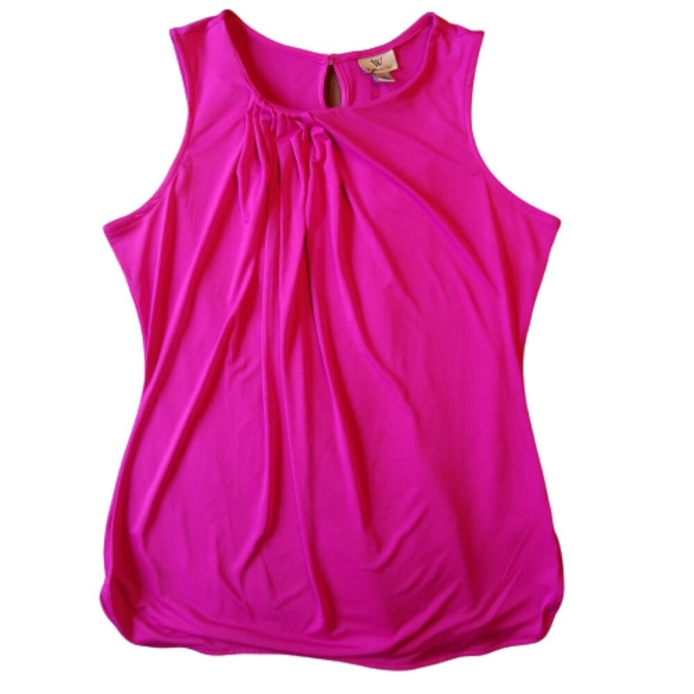 Worthington Dressy Tank Keyhole‎ Back Medium